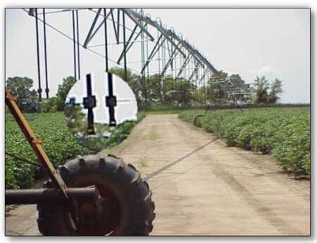 commercial sprinkler using structured water for agriculture