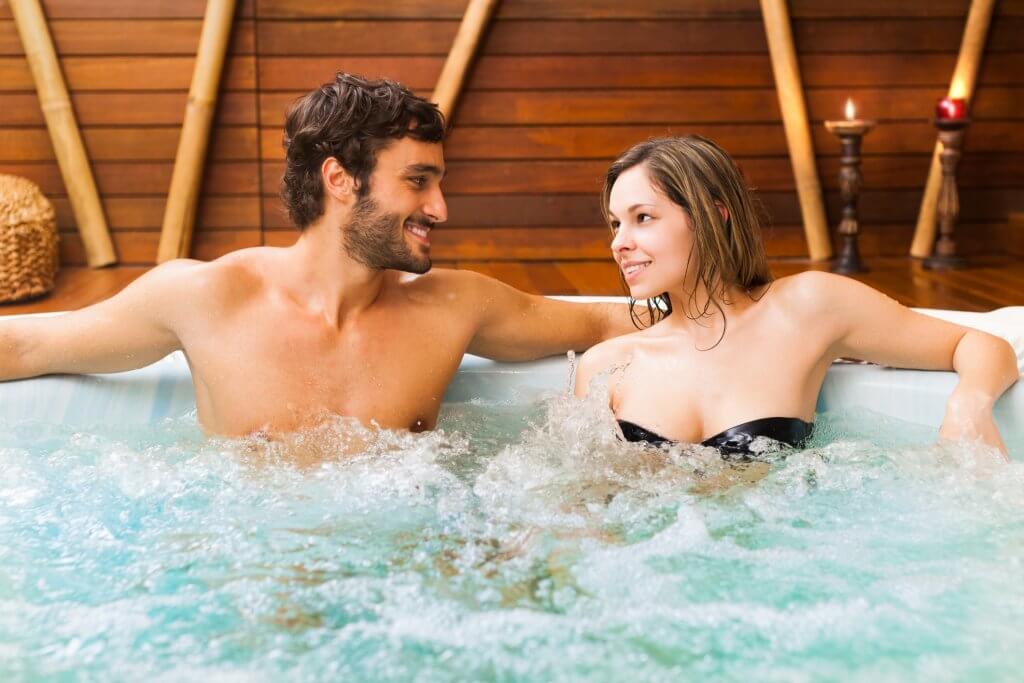 Hot Tub with Bromine Neutralizer